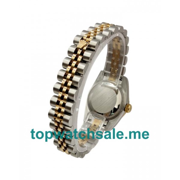 UK Best 1:1 Fake Rolex Lady-Datejust 179173 With Champagne Dials For Women