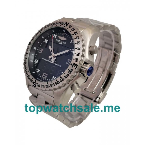 UK High Quality Breitling Professional Emergency E56121 Fake Watches With Grey Dials Online