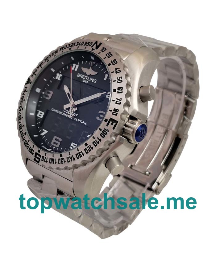 UK High Quality Breitling Professional Emergency E56121 Fake Watches With Grey Dials Online