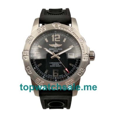 UK Best Quality Breitling Colt A74387 Fake Watches With Black Dials For Men