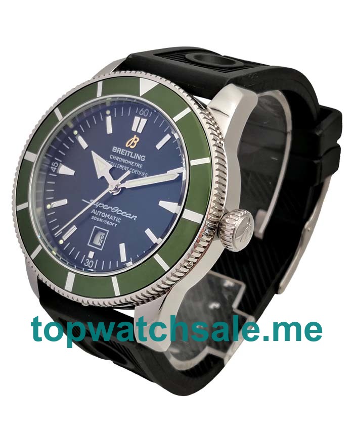 UK Top Quality Breitling Superocean Heritage A17320 Replica Watches With Black Dials For Men