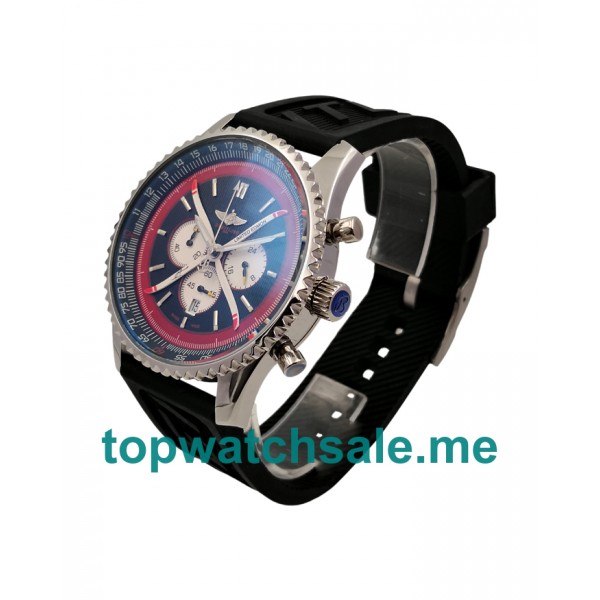 UK High Quality Breitling Navitimer Replica Watches With Black Dials For Men